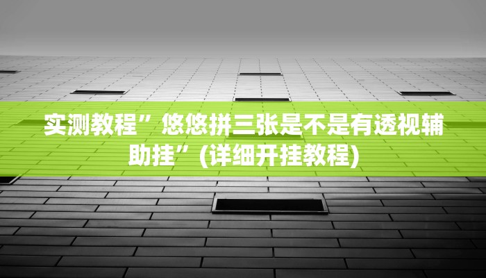 开挂辅助工具“天天卡五星辅助”详细开挂教程