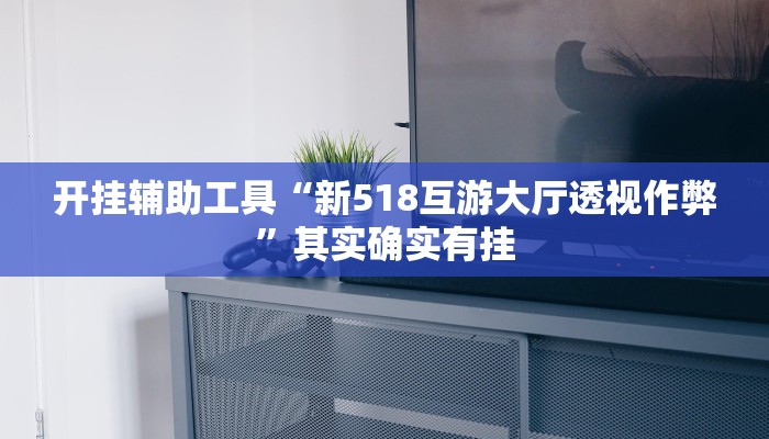 开挂辅助工具“新518互游大厅透视作弊”其实确实有挂