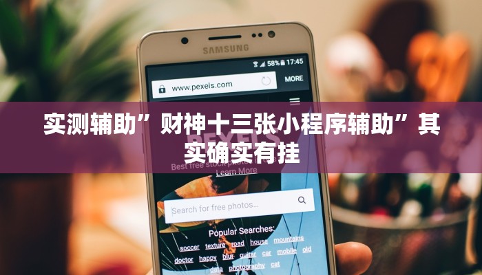 实测辅助”财神十三张小程序辅助”其实确实有挂