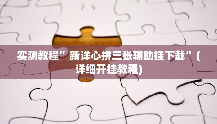 实测教程”趣玩贵州麻将挂怎么安装”(详细开挂教程)