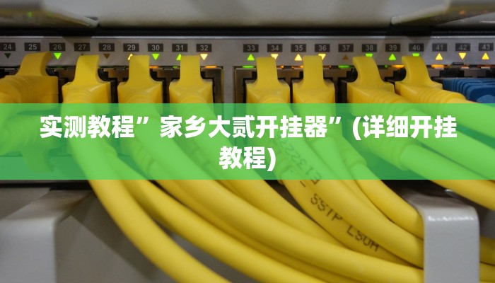 实测教程”17好友麻将万能开挂神器”(详细开挂教程)