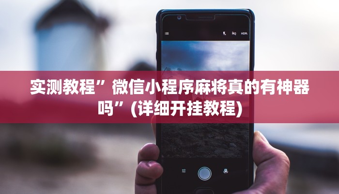 实测教程”hhpoker透视挂方法”(详细开挂教程)