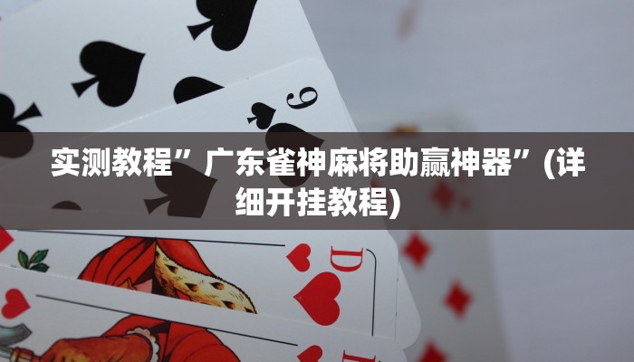 实测教程”友玩十三张辅助开挂”(详细开挂教程)