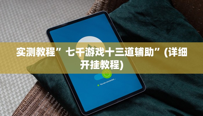 开挂辅助工具“河洛杠次辅助挂”详细开挂教程