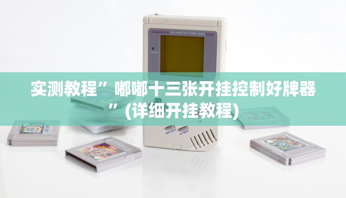 开挂辅助工具“新人海可以开挂吗”详细开挂教程