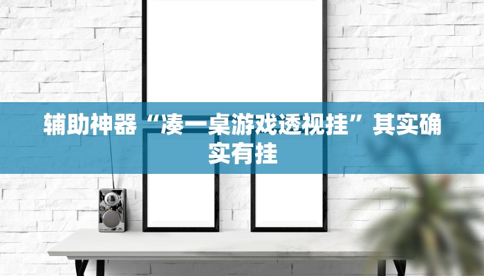 实测辅助”新畅游互娱透视软件”其实确实有挂