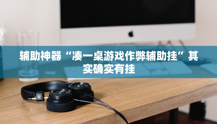 辅助神器“凑一桌游戏作弊辅助挂”其实确实有挂