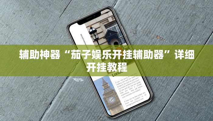 辅助神器“茄子娱乐开挂辅助器”详细开挂教程