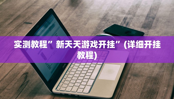 实测教程”新天天游戏开挂”(详细开挂教程)