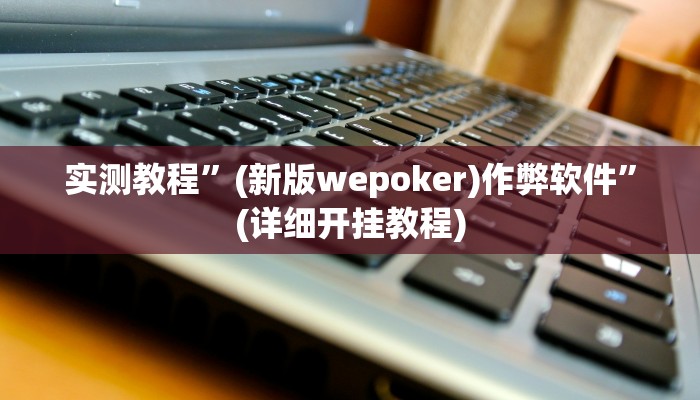 实测教程”(新版wepoker)作弊软件”(详细开挂教程)