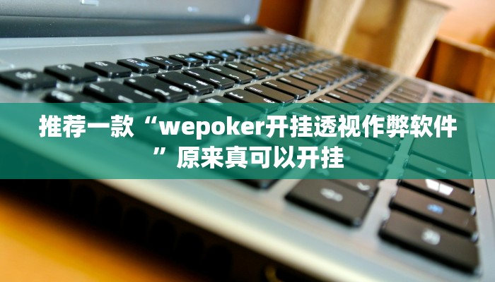 推荐一款“wepoker开挂透视作弊软件”原来真可以开挂