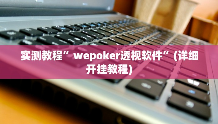 实测教程”wepoker透视软件”(详细开挂教程)