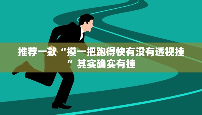 推荐一款“摸一把跑得快有没有透视挂”其实确实有挂