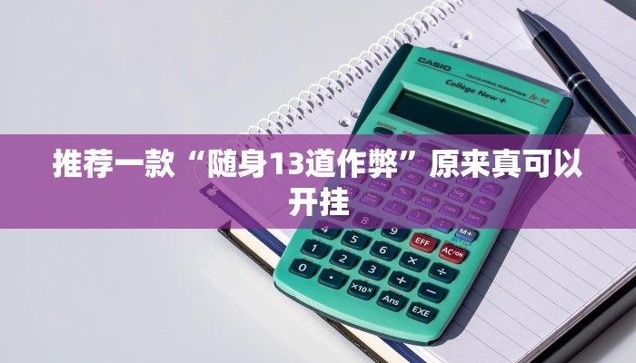 推荐一款“随身13道作弊”原来真可以开挂