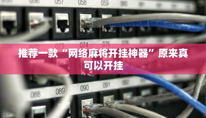 推荐一款“网络麻将开挂神器”原来真可以开挂