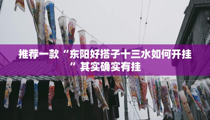 推荐一款“东阳好搭子十三水如何开挂”其实确实有挂