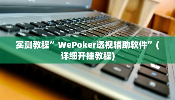 实测教程”WePoker透视辅助软件”(详细开挂教程)
