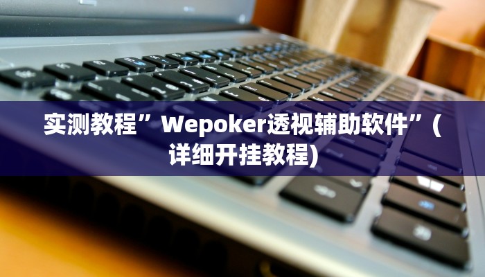实测教程”Wepoker透视辅助软件”(详细开挂教程)