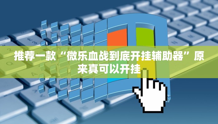 推荐一款“微乐血战到底开挂辅助器”原来真可以开挂