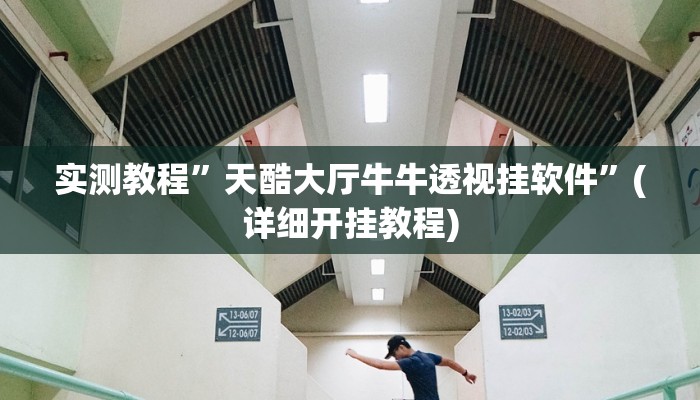 实测教程”天酷大厅牛牛透视挂软件”(详细开挂教程)