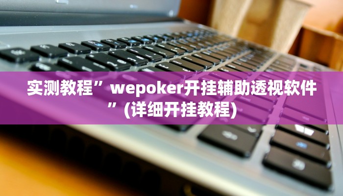 实测教程”wepoker开挂辅助透视软件”(详细开挂教程)